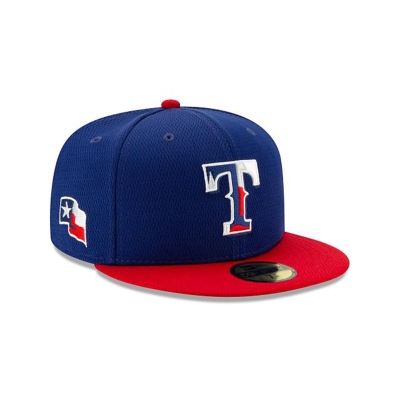 Sapca New Era Texas Rangers MLB 2021 Spring Training 59FIFTY Fitted - Albastri